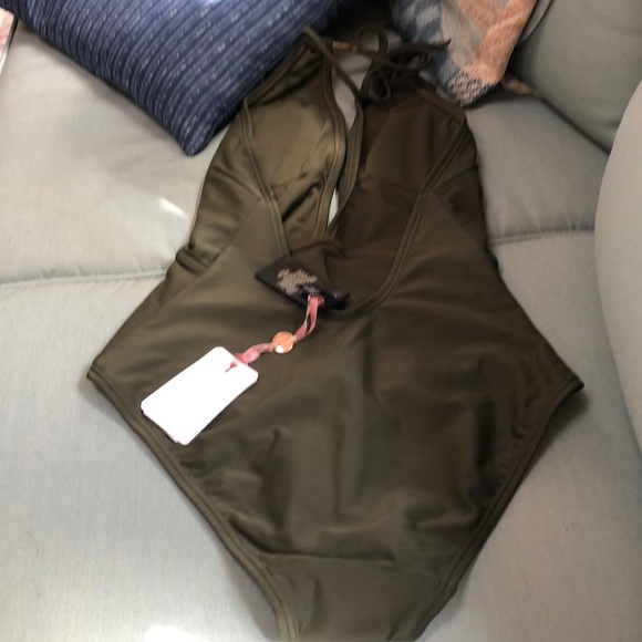 Ted Baker Pikaa Halter One Piece Swimsuit, NEW! - Picture 9 of 13